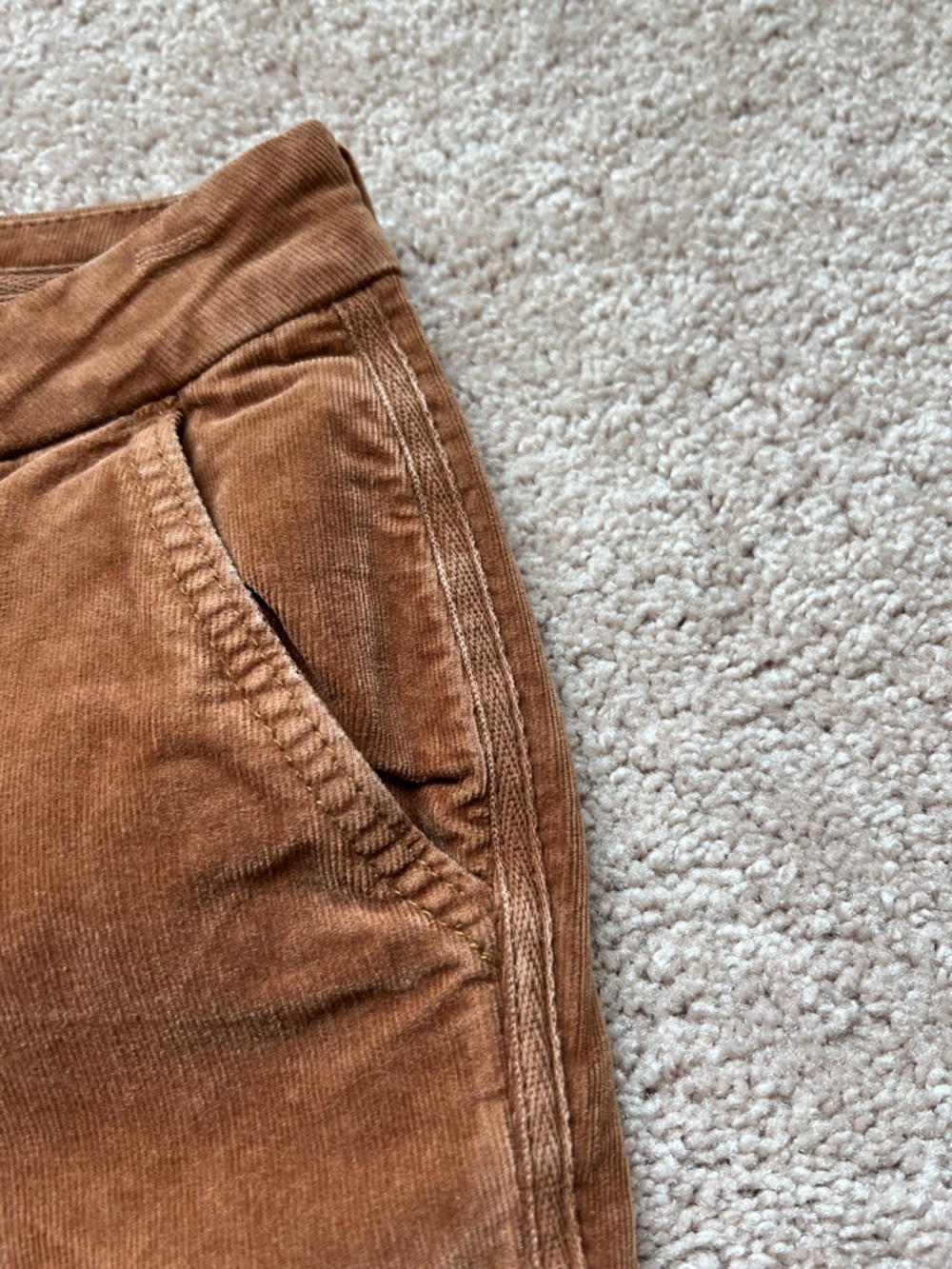 Dear John Corduroy Pants in Rust Brown - Picture 9 of 10